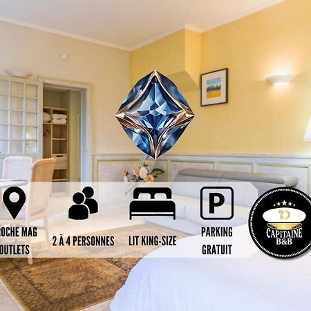 Le Saphir - Confort - Proche Mag Outlet Troyes - Parking Gratuit Pont-Sainte-Marie Buitenkant foto